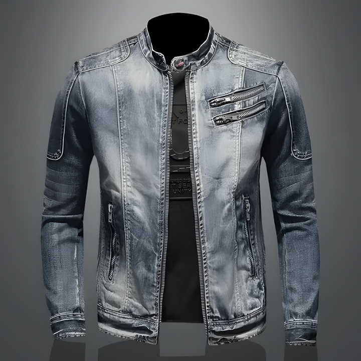 Timeless Retro Denim Jacket for Men