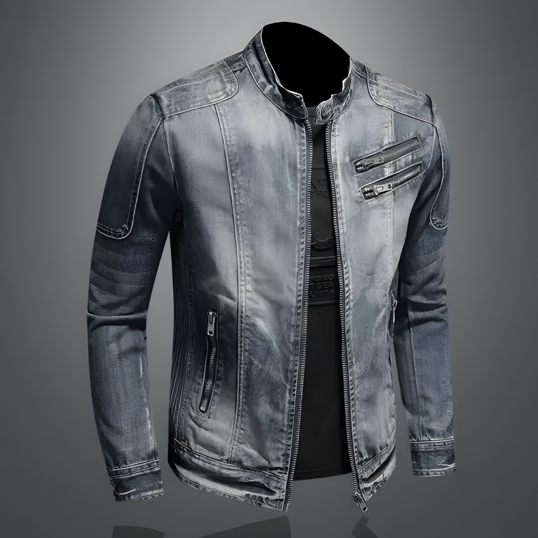 Timeless Retro Denim Jacket for Men