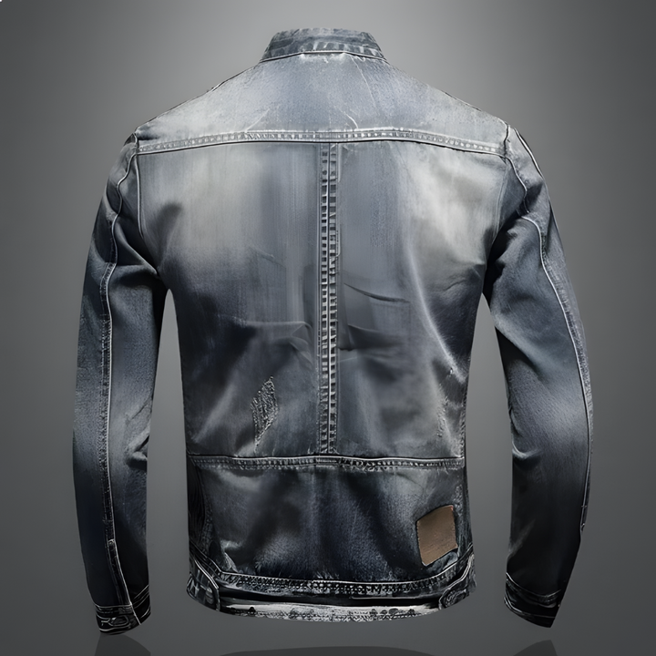 Timeless Retro Denim Jacket for Men