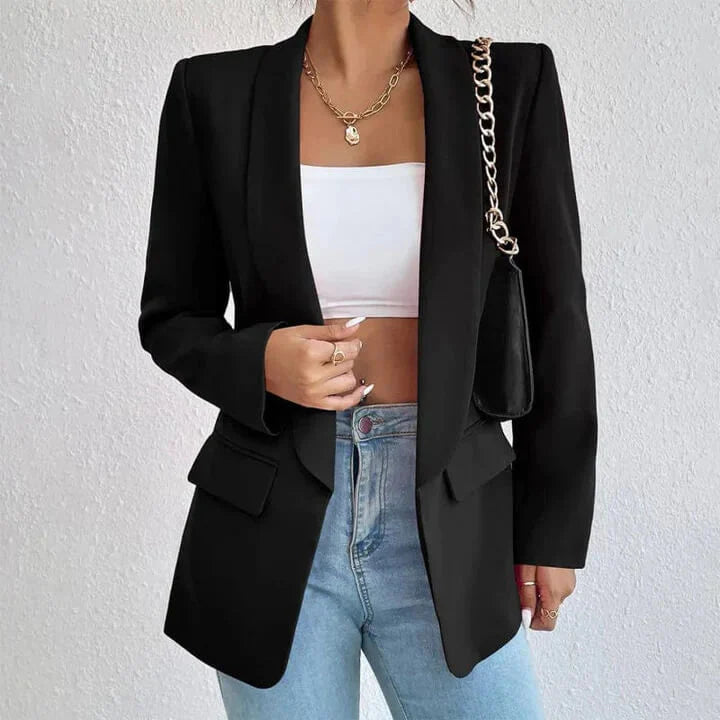 Elegant Eco Friendly Blazer with Versatile Chic for Women