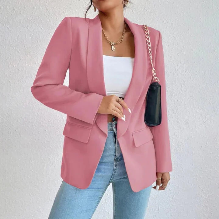 Elegant Eco Friendly Blazer with Versatile Chic for Women