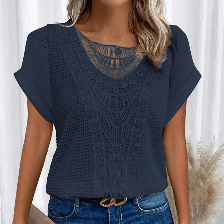 Luxurious Lightweight Blouse with Elegant Flow for Women