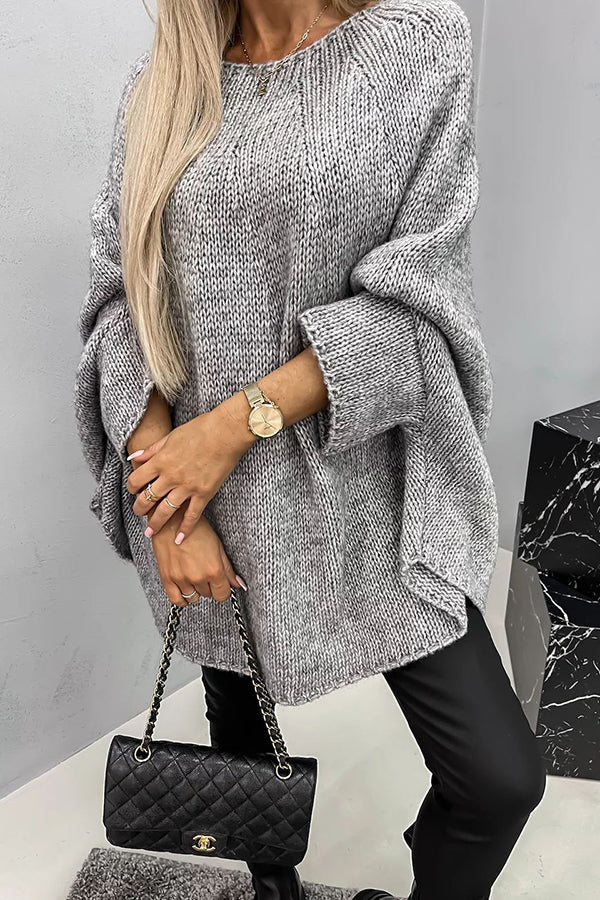 Cozy Knit Sweater with Timeless Charm For Women