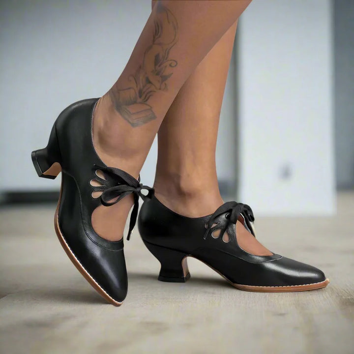 Stylish Low Heels with Elegant Design for Women