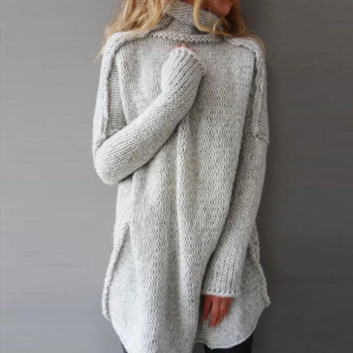 Graceful Knit Dress with Chic Warmth For Women