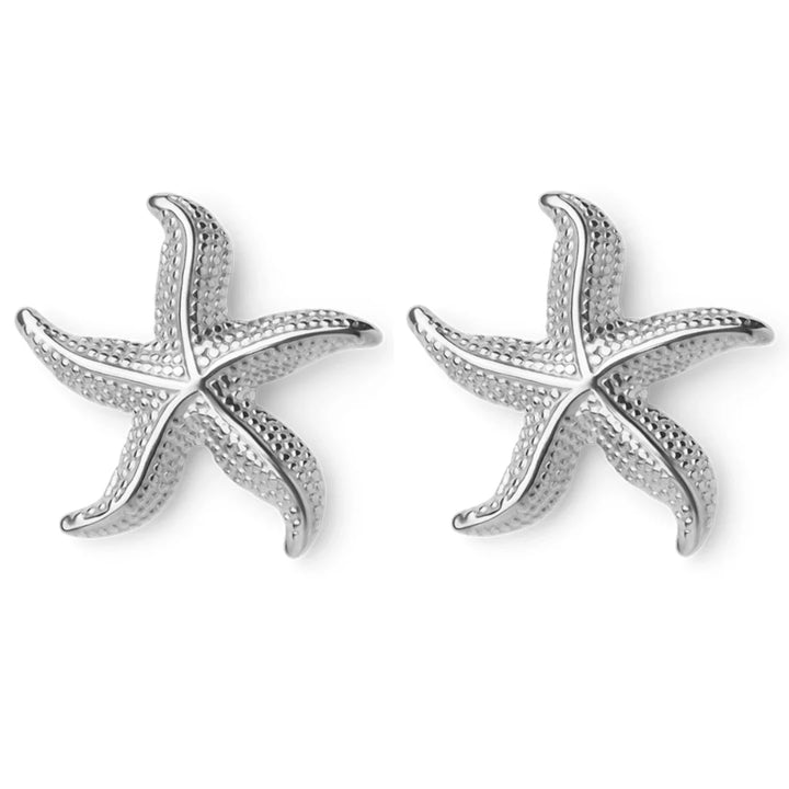 Curved Starfish Earrings with Elegant Design For Women