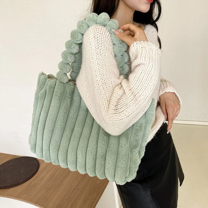 Chunky Shoulder Bag with Trendy Design for Women