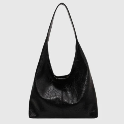 Leather Tote Bag With Modern Features For Women