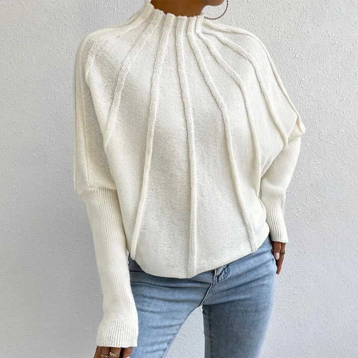 Serene Knit Sweater with Chic Warmth For Women