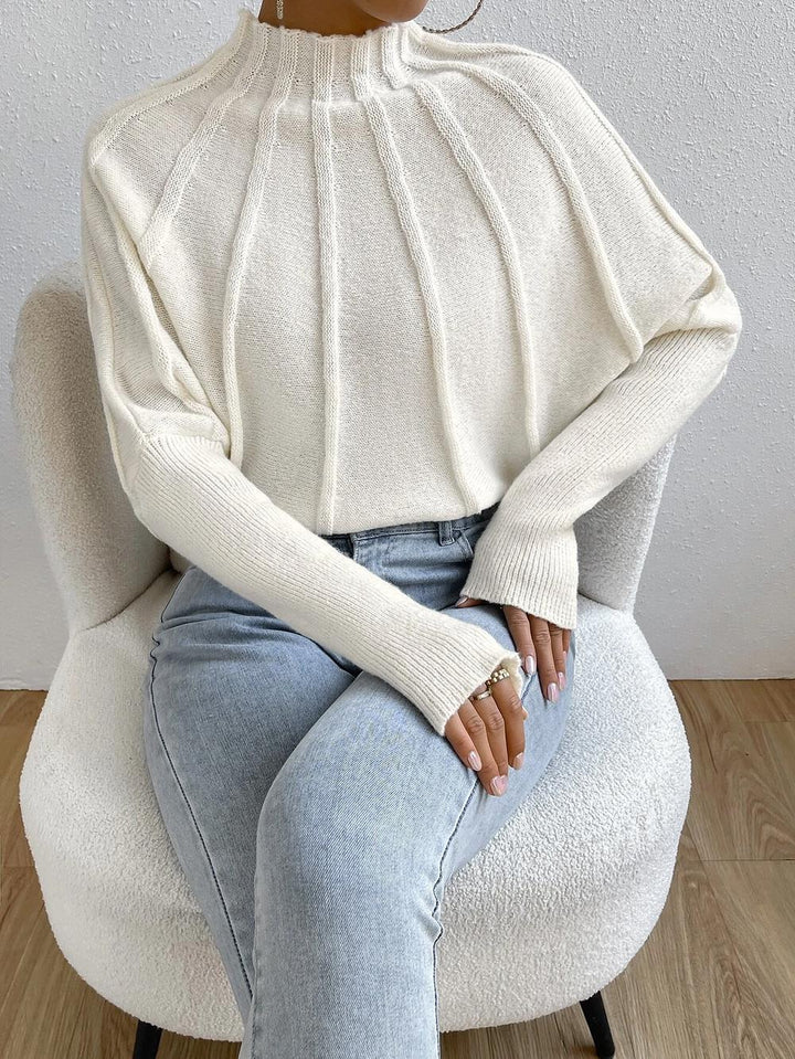 Serene Knit Sweater with Chic Warmth For Women