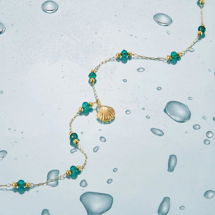 Radiant Gold Plated Layered Necklace with Graceful Elegance for Women