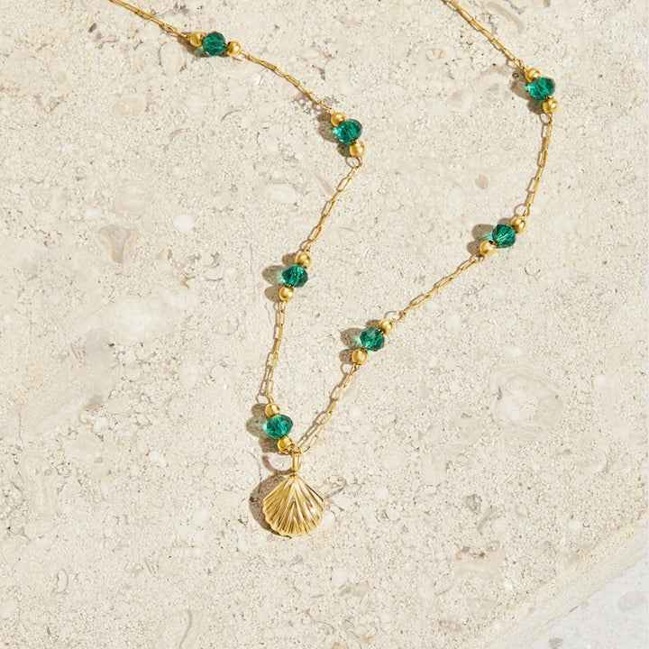 Radiant Gold Plated Layered Necklace with Graceful Elegance for Women