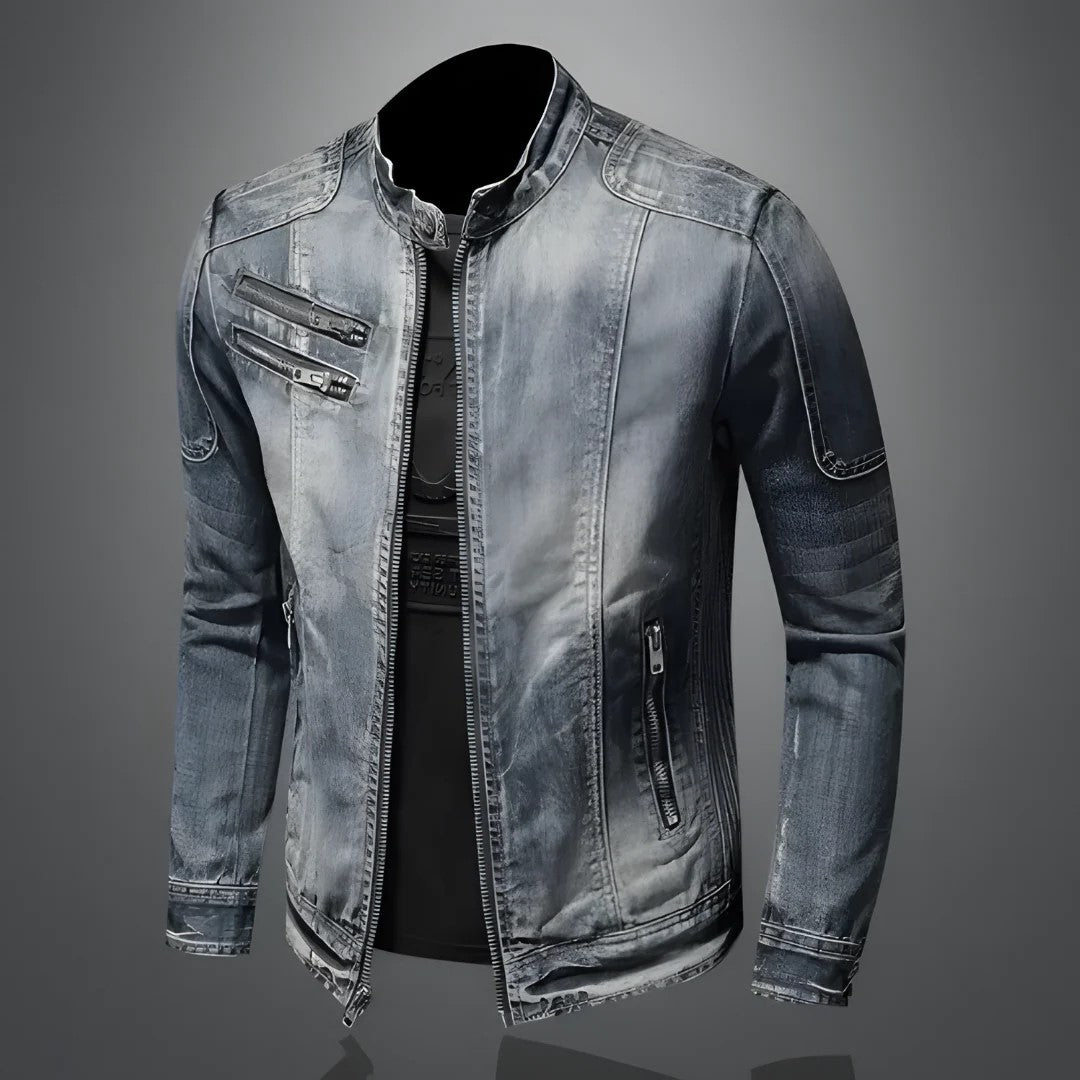 Timeless Retro Denim Jacket for Men