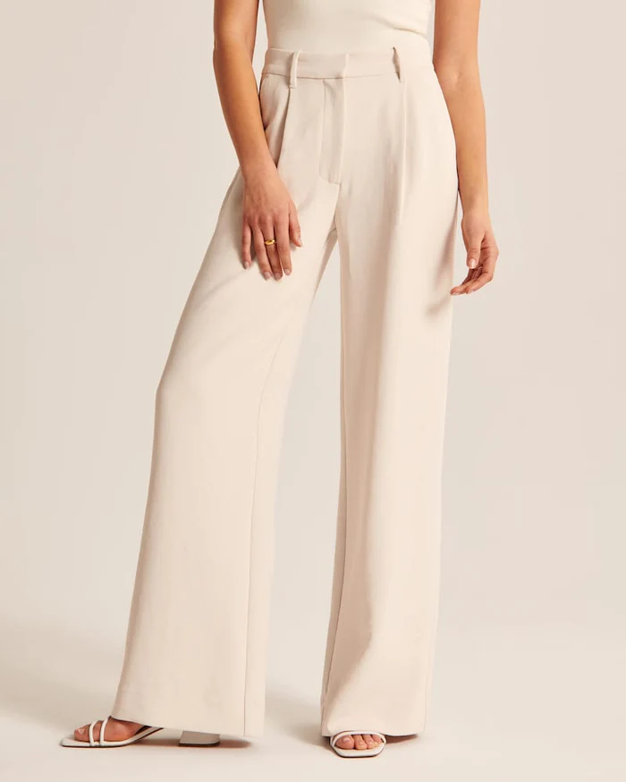 Wide-Leg Relaxed Pants for Women