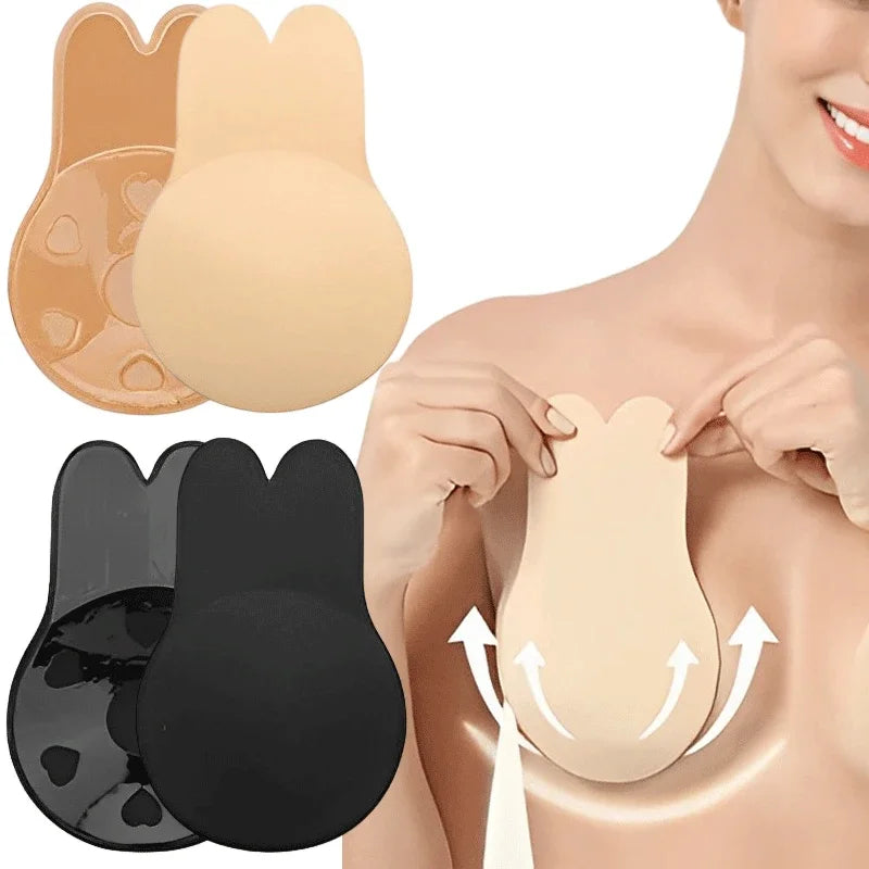 Reusable Self-Adhesive Push-Up Silicone Bra