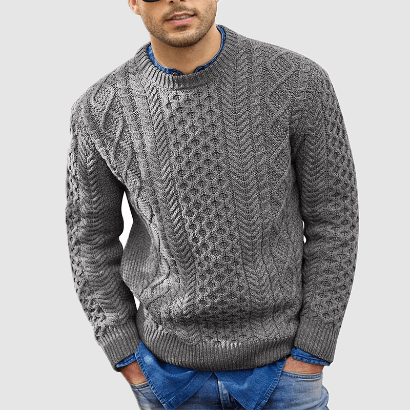 Warm Knitted Stylish Jumper for Men