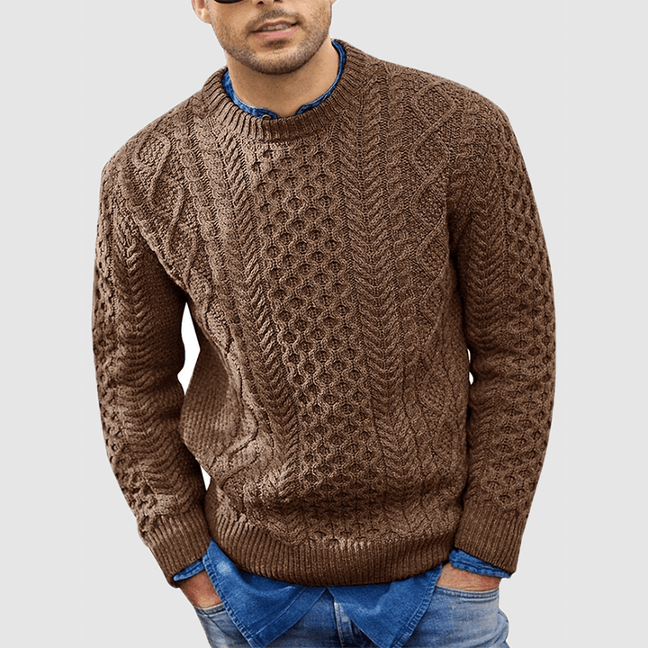 Warm Knitted Stylish Jumper for Men